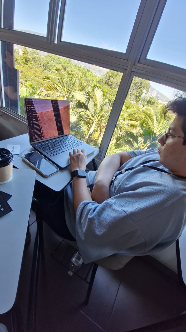 scapeT team developing during the Hackathon